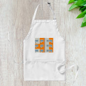 Modern appartementengebouw met airconditioners standaard schort