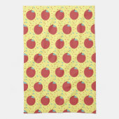 Modern Appel Fruit Patroon Zoet Theedoek (Verticaal)