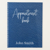 Modern Appointment Book I Calligraphy Script Planner (Voorkant)