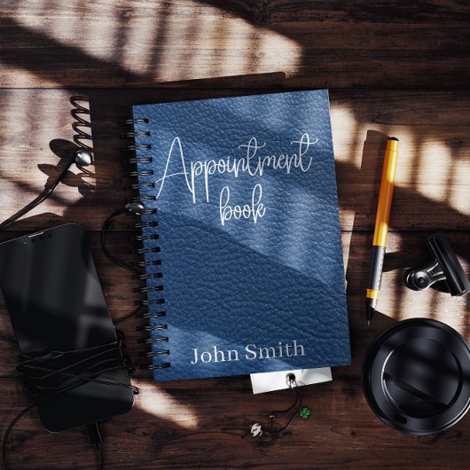 Modern Appointment Book I Calligraphy Script Planner