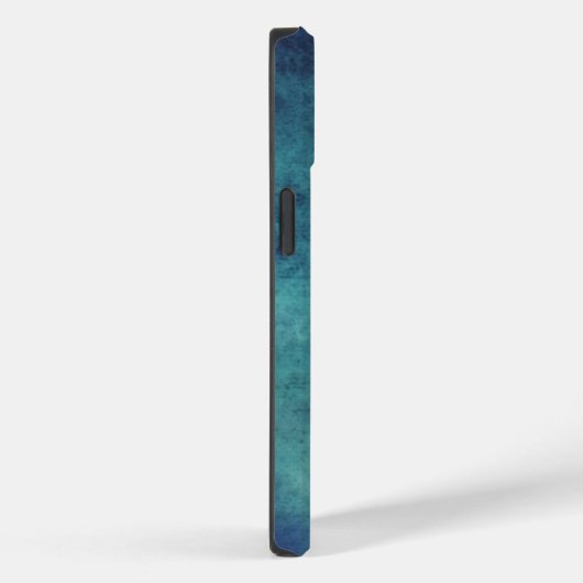 Modern Aqua en Paars Abstract Case-Mate iPhone Case (Achterkant / Rechts)
