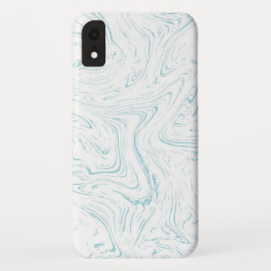 Modern Aqua Marine Marble Pattern Case-Mate iPhone Case