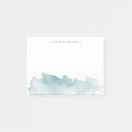 Modern aquarel golven notitieblok post-it® notes