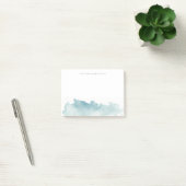 Modern aquarel golven notitieblok post-it® notes (Kantoor)