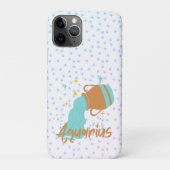 Modern Aquarius Water Bearer Zodiac Case-Mate iPhone Case (Achterkant)