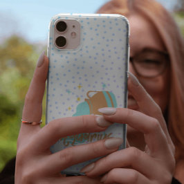 Modern Aquarius Water Bearer Zodiac Case-Mate iPhone Case