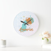 Modern Aquarius Water Bearer Zodiac Grote Klok (Huis)