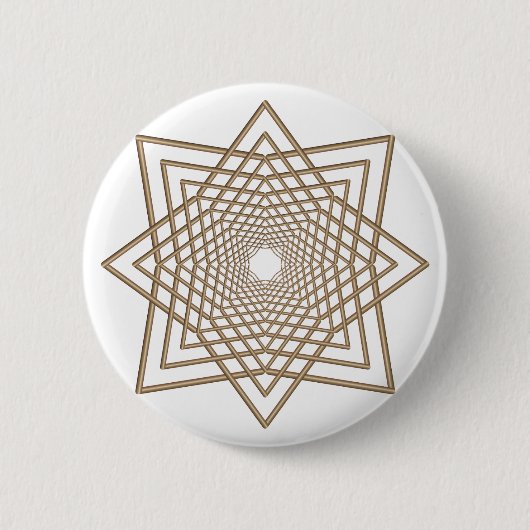 modern arabesk ronde button 5,7 cm (Voorkant)