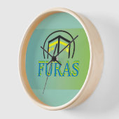 Modern Arabisch FURAS Logo – Futuristisch Midden-O (Hoek)