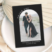 Modern Arch Boho Wedding Bedankt