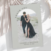 Modern Arch Boho Wedding Bedankt