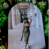 Modern Arch | Class Of Graduation Announcement Kaart