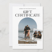 Modern Arch Fotofotografie Cadeaubon (Voorkant)