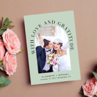 Modern Arch Photo Sage Wedding