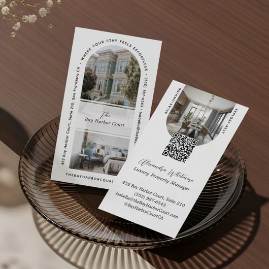 Modern Arch Photos Home Rental Property Manager Visitekaartje