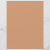 Modern Arch Rust Calligraphy Signature Drankenmenu (Achterkant)