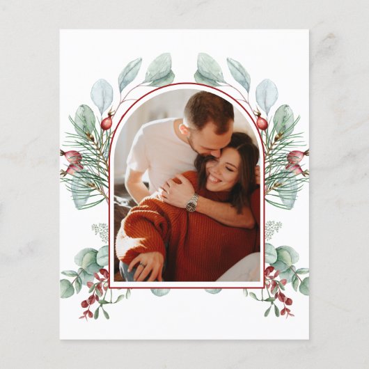 Modern Arch Wedding Uitnodiging (Achterkant)