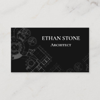 Modern Architect Business Card Visitekaartje