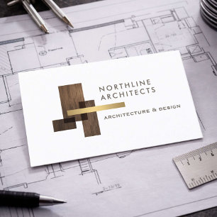 Modern Architectenbureau Logo Visitekaartje