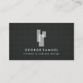 Modern Architectural Blocks Logo Visitekaartje (Voorkant)