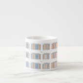 Modern Architectural Facade Design Mug Espresso Kop (Voorkant)
