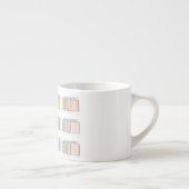 Modern Architectural Facade Design Mug Espresso Kop (Rechts)