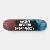 Modern Aries Zodiac Persoonlijk Skateboard (Horizontaal)