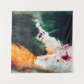 Modern art, abstract painting. Fine art abstract p Wandkleed (Voorkant (horizontaal))