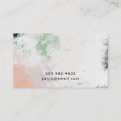 Modern Art Abstract Visitekaartje (Achterkant)