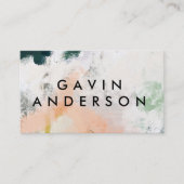 Modern Art Abstract Visitekaartje (Voorkant)