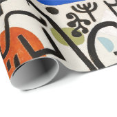 Modern Art Bliss Wrap – De rijke haven van Paul Kl Cadeaupapier (Rol Hoek)