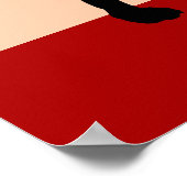 Modern Art Boxer Dog Poster (Hoek)