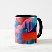 Modern Art Classic Mok, 11 of 15 oz