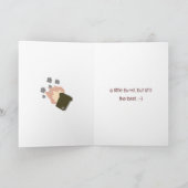 Modern Art Couple houdt van hartverwarmende Valent Kaart (Binnen)