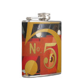 Modern Art Cubist Demuth Figuur 5 in Gold Heupfles (Rechts)