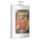 Modern Art Cubist Demuth Figuur 5 in Gold Heupfles (Rechts)