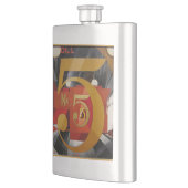 Modern Art Cubist Demuth Figuur 5 in Gold Heupfles (Links)