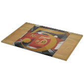 Modern Art Cubist Demuth Figuur 5 in Gold Snijplank (Hoek)