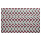 Modern Art Deco Black, Grey en Red Fabric Stof (Yard (91,4 cm))