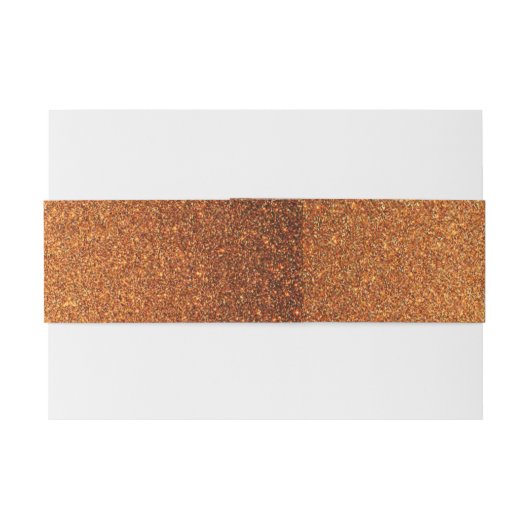 Modern Art Deco Gatsby Glitter Wedding Uitnodigingen Wikkel (Achterkant Voorbeeld)