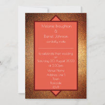 Modern Art Deco Gatsby Glittery Wedding