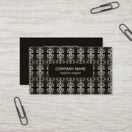 Modern Art Deco Visitekaartje