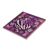 Modern Art Design keramische Tegel Tegeltje (Zijkant)