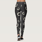 Modern Art Enso Symbol Zen Leggings (Achterkant)