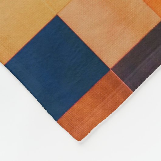Modern Art Fusion Fleece Deken (Hoek)