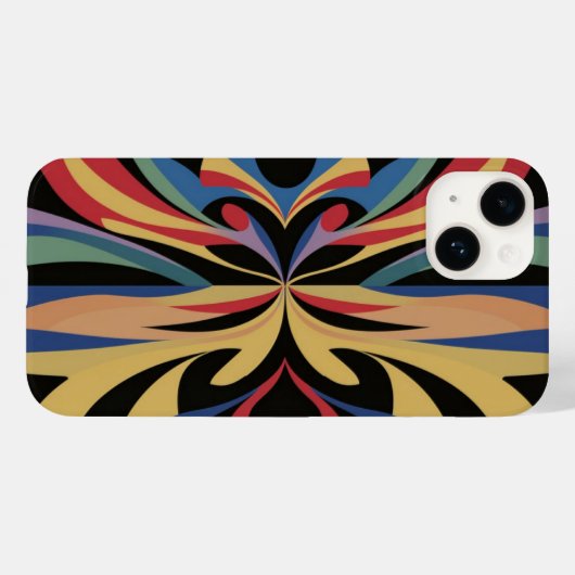 Modern Art Hoesje-Mate iPhone Case (Achterkant (horizontaal))