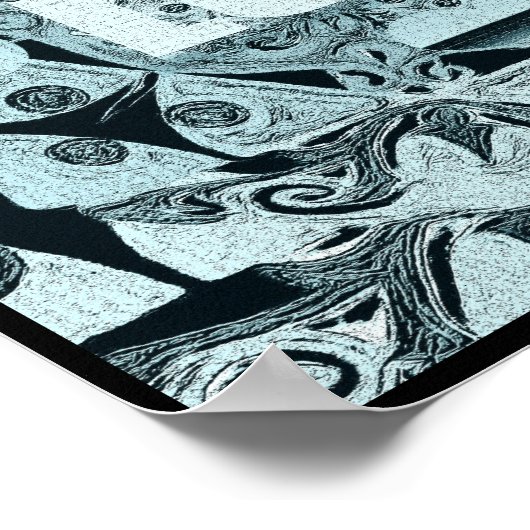 Modern Art Mandala Poster (Hoek)