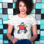 Modern Art Meeple Womens Shirt