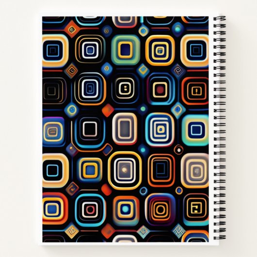 Modern art notitieboek (Achterkant)