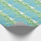 Modern Art Palms Cadeaupapier (Hoek)